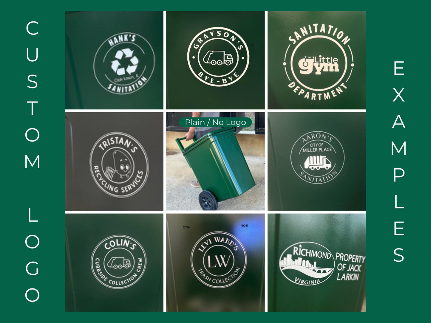 Taste of Chamblee - Mini Trash Can and Vest - LOCAL PICKUP