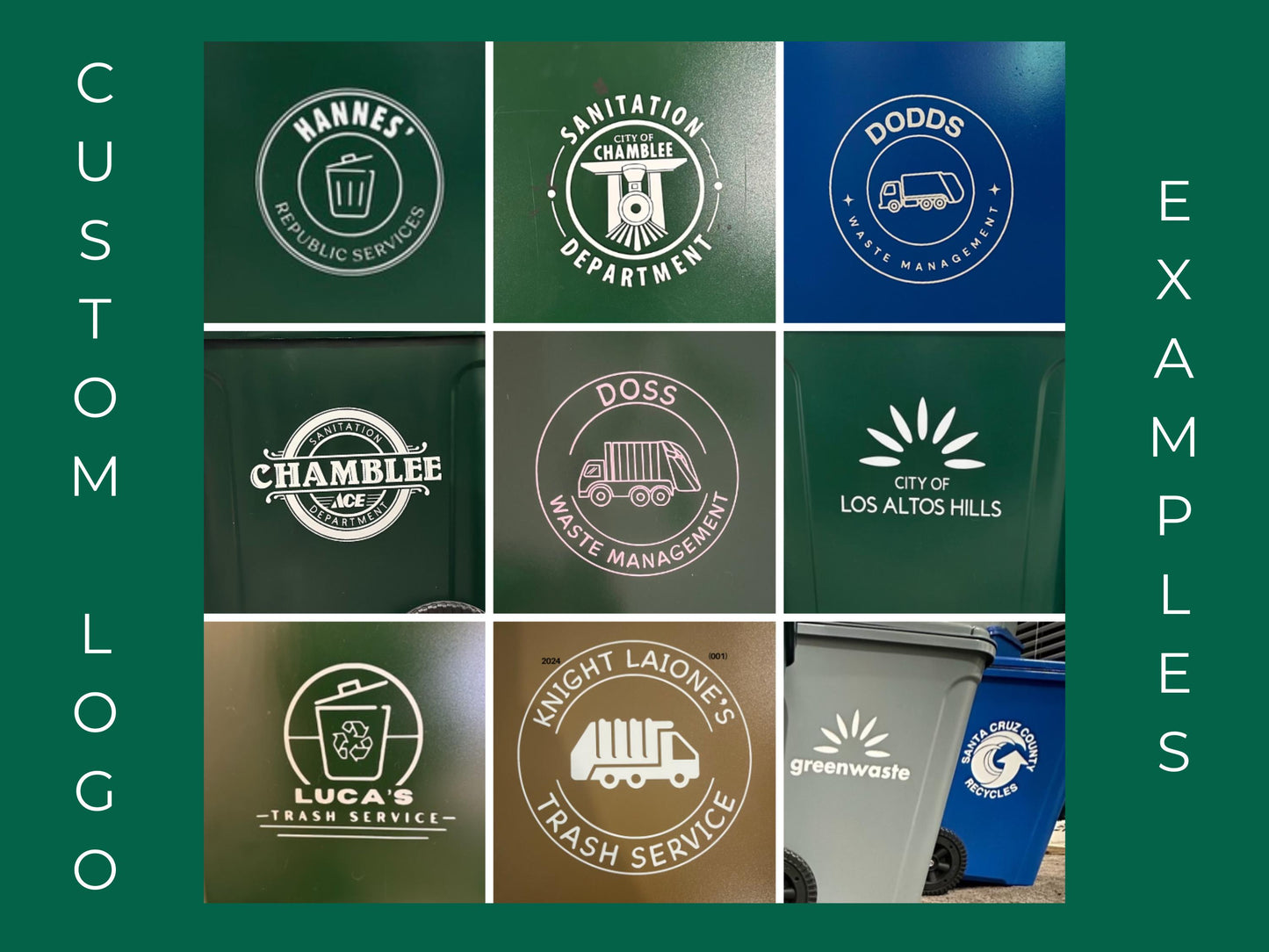 Taste of Chamblee - Mini Trash Can and Vest - LOCAL PICKUP