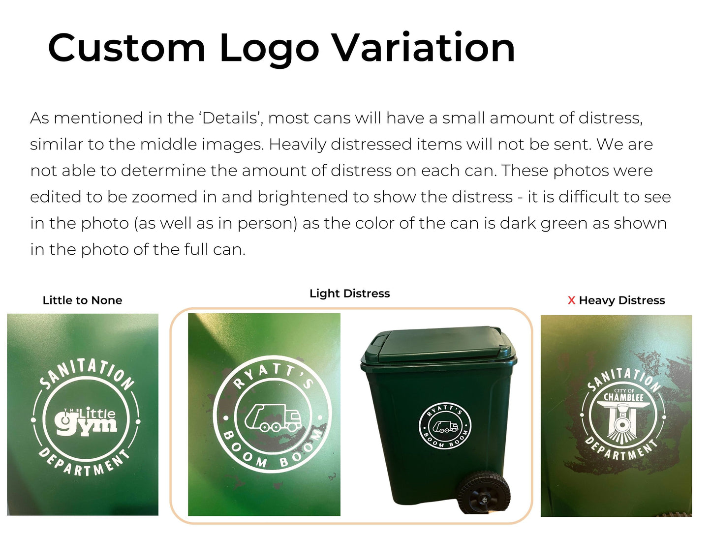 Taste of Chamblee - Mini Trash Can and Vest - LOCAL PICKUP